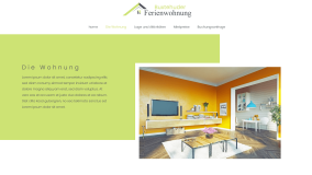 Layout Ferienwohnung